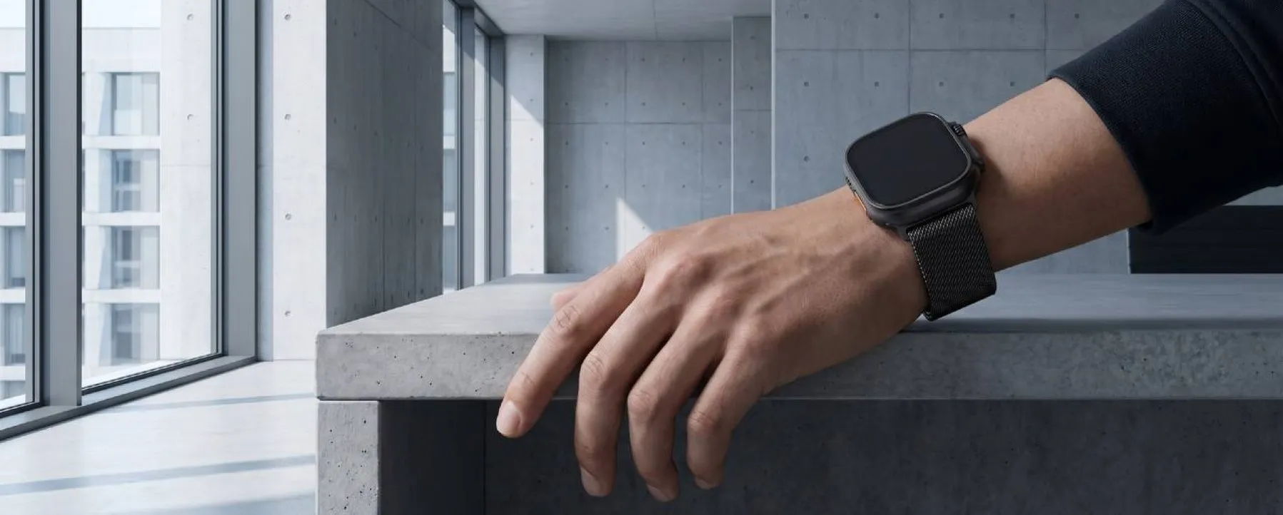Apple Watch в титане: 46 и 49 мм, два цвета и миланская петля
