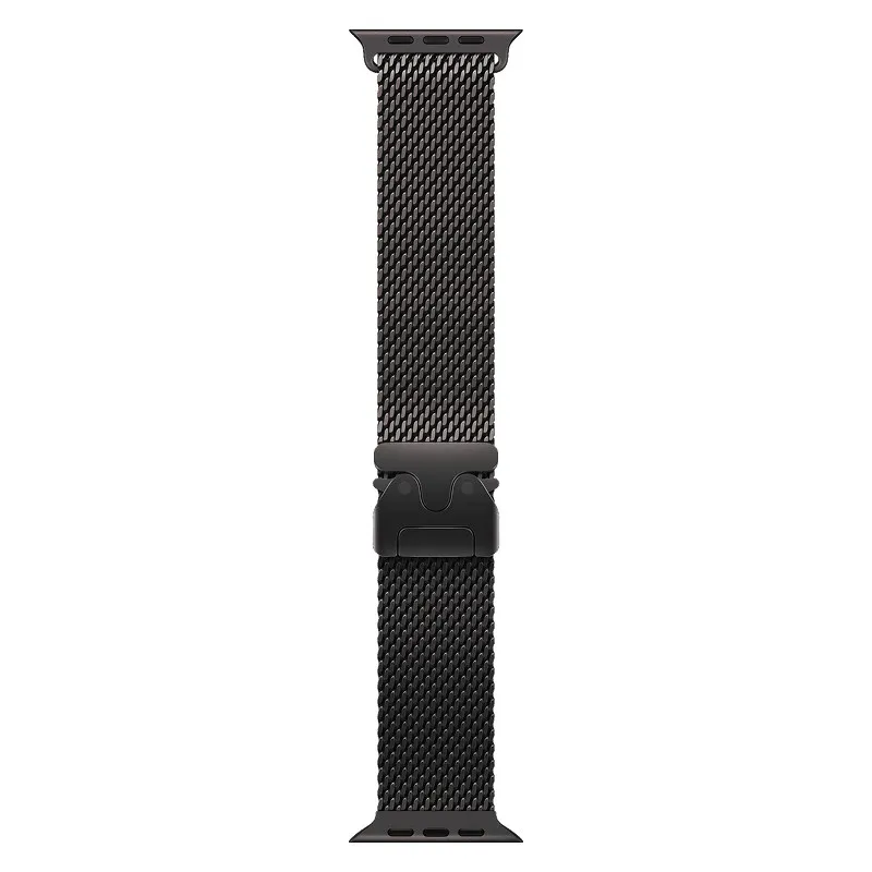 Apple Watch Ultra 3, 49 мм корпус из титана цвета Черный титан, браслет миланская петляphoto2