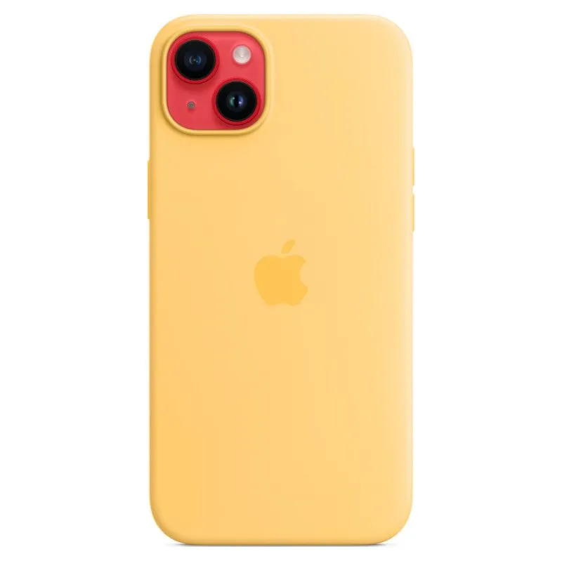 Силиконовый чехол MagSafe для iPhone 14 Plus Солнечное сияниеphoto4