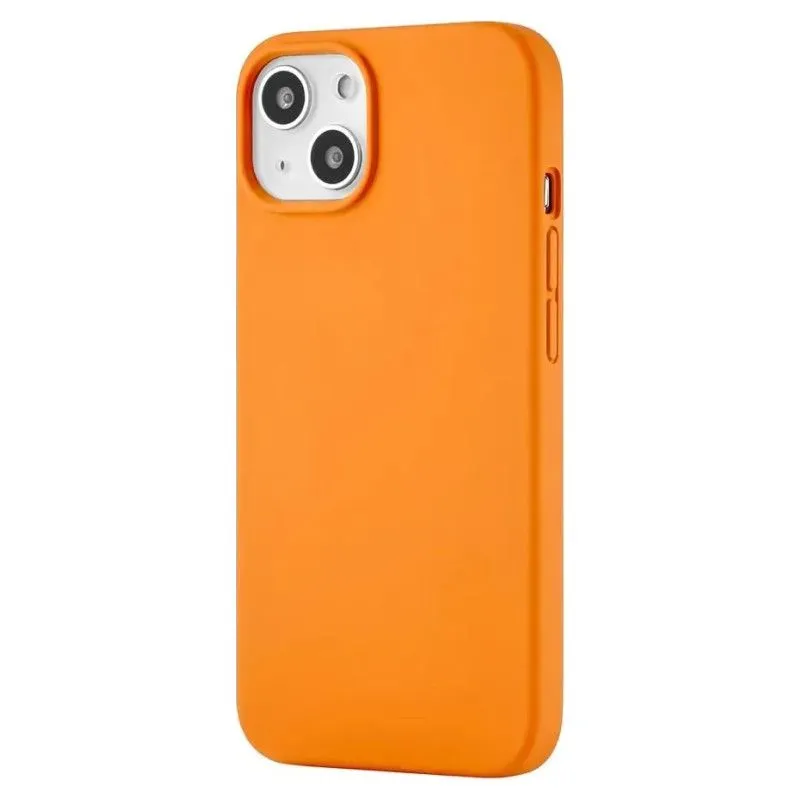 Защитный силиконовый чехол uBear Touch Case для iPhone 13 Оранжевыйphoto1
