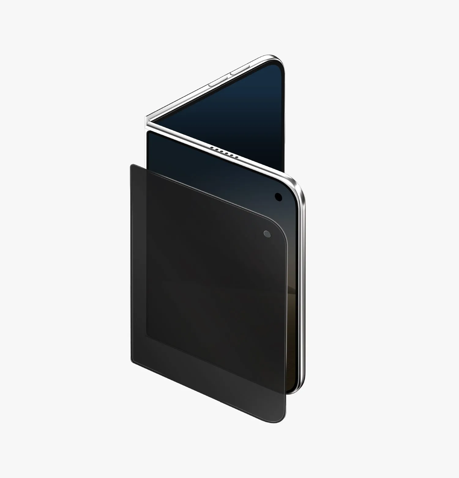 Защитное стекло UNIQ Optix Covex™ Privacy для iPhone Duophoto0