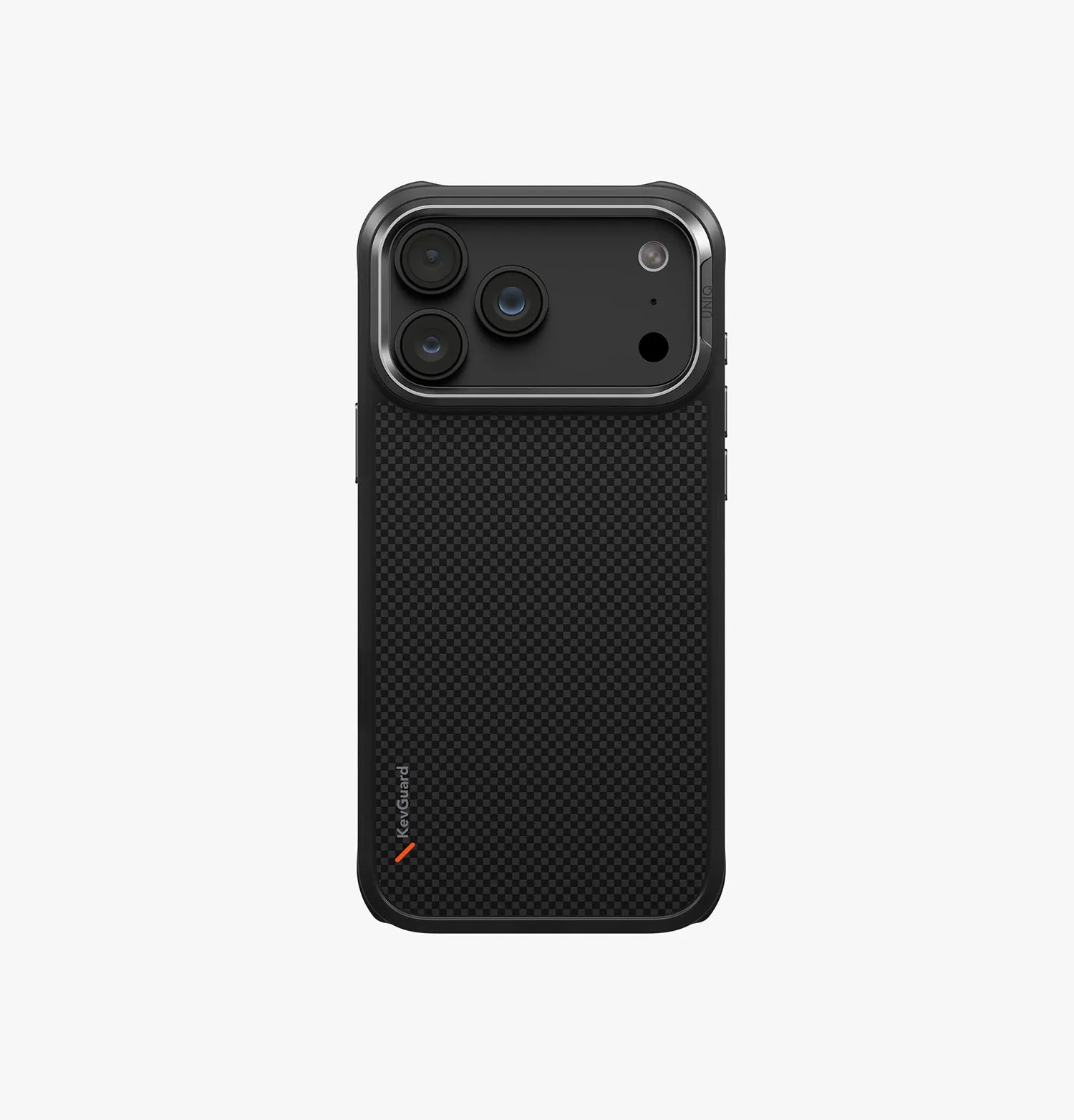 Чехол UNIQ Keva Tough для iPhone 18 Pro Max, черный (black)photo1