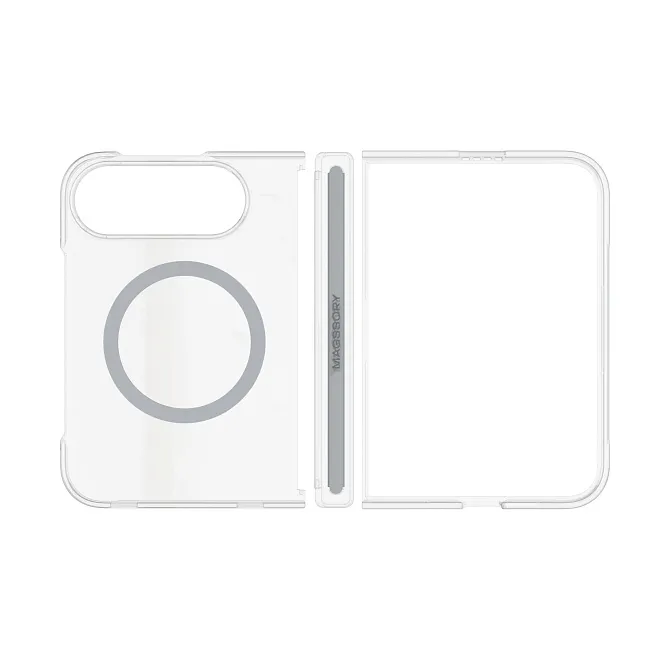 Чехол Magssory Polycarbonate Case для iPhone 18 Pro Duo, прозрачныйphoto0