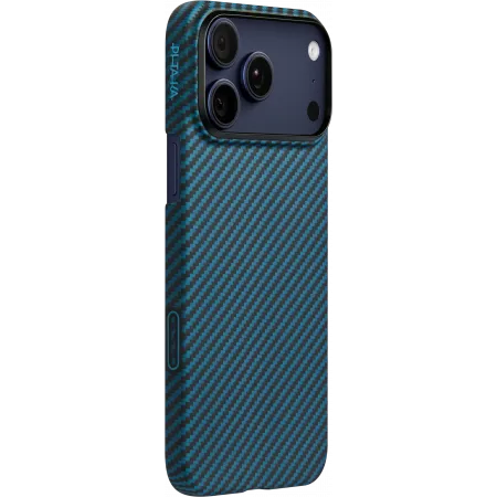 Ультра тонкий чехол Pitaka iPhone 17 Pro Max, Синийphoto0