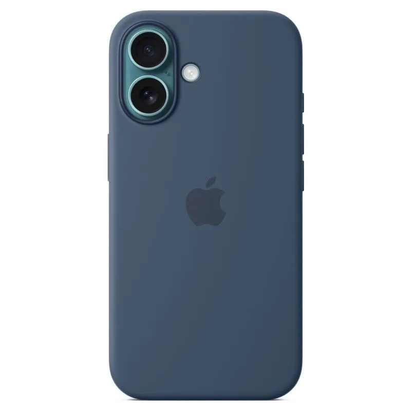 Силиконовый чехол MagSafe для iPhone 16 Денимphoto1