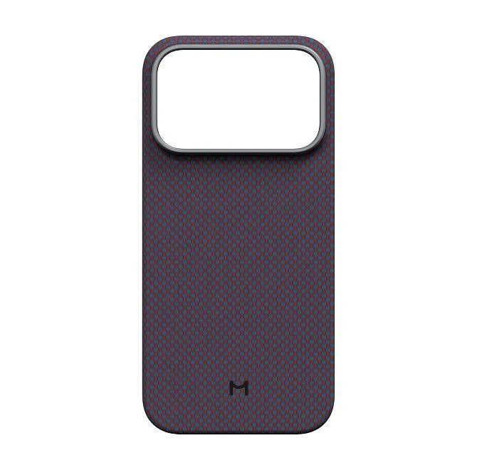 Magssory Aramid Frame Case for iPhone 17 Pro Pixel Redphoto0
