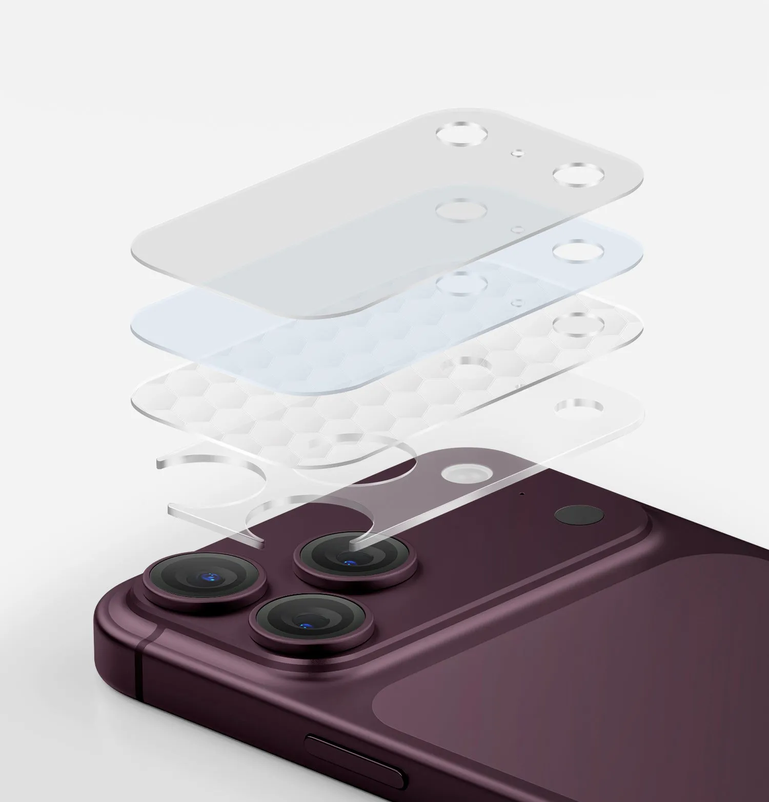 Защита камеры UNIQ Optix AeroShield для iPhone 18 Prophoto4