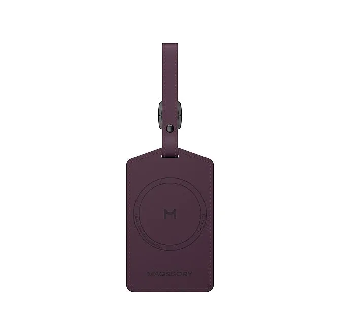 Багажная бирка Magssory Ultima Geo Luggage Tag Burgundyphoto1