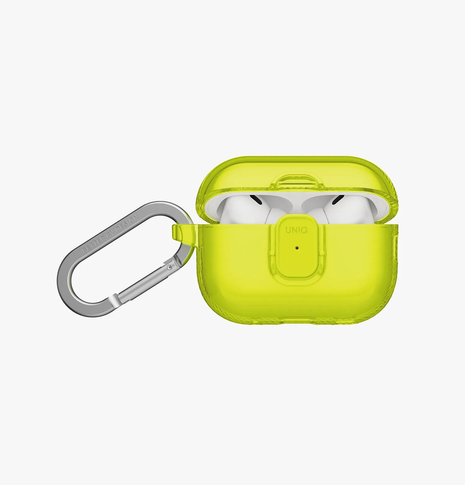 Чехол UNIQ Glase Pro для AirPods Pro (3rd Gen), прозрачный (Crystalclear)photo13