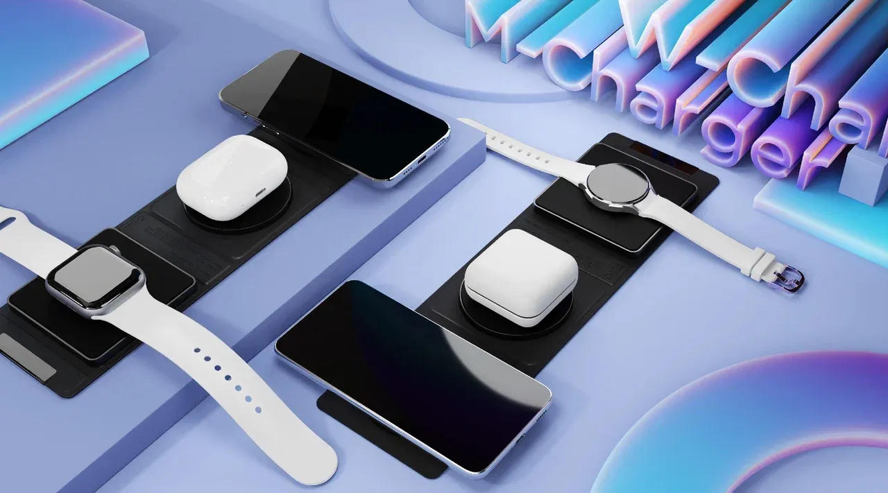 Беспроводное зарядное устройство VLP M-Charger для Apple, черноеphoto3