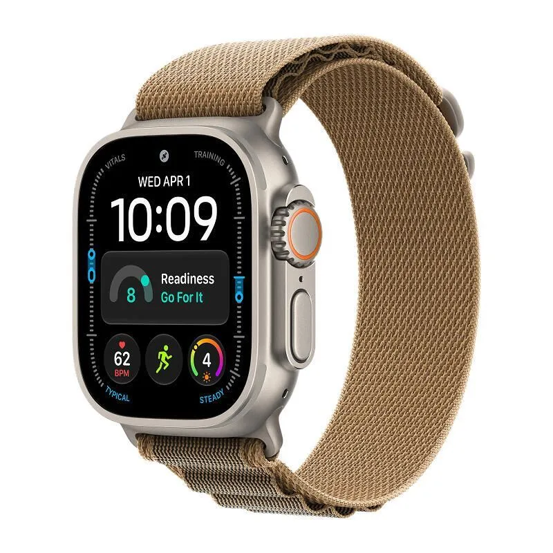 Apple Watch Ultra 4, 49 мм корпус из титана, ремешок Alpine пустынного цветаphoto0