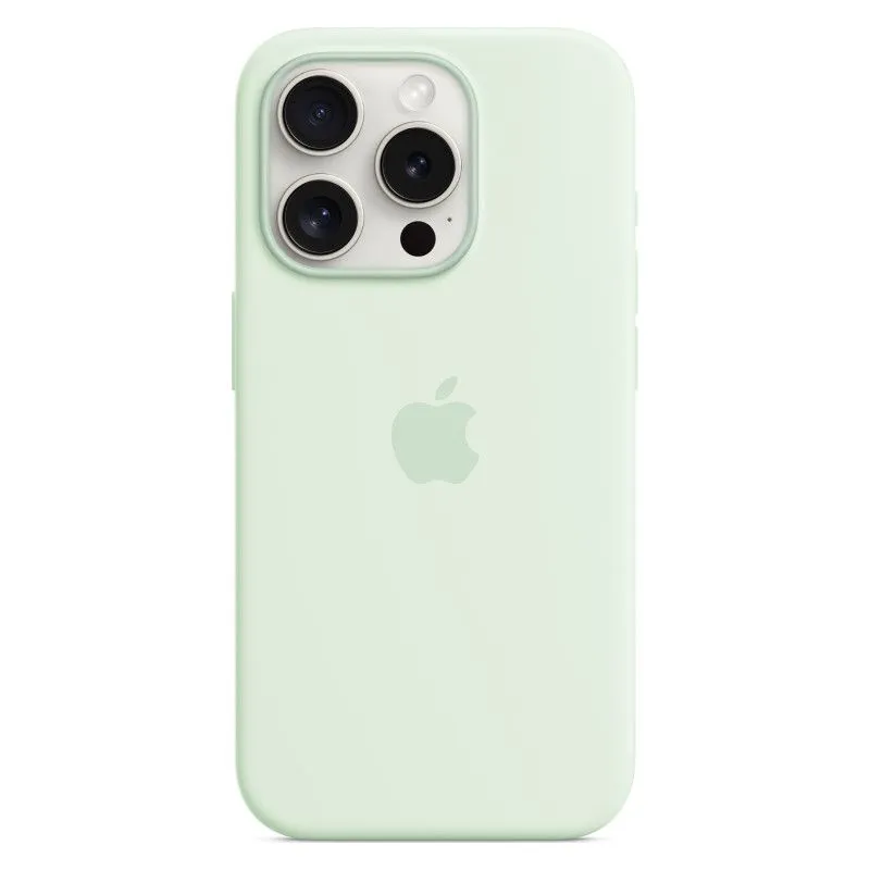 Силиконовый чехол MagSafe для iPhone 15 Pro Мятныйphoto1