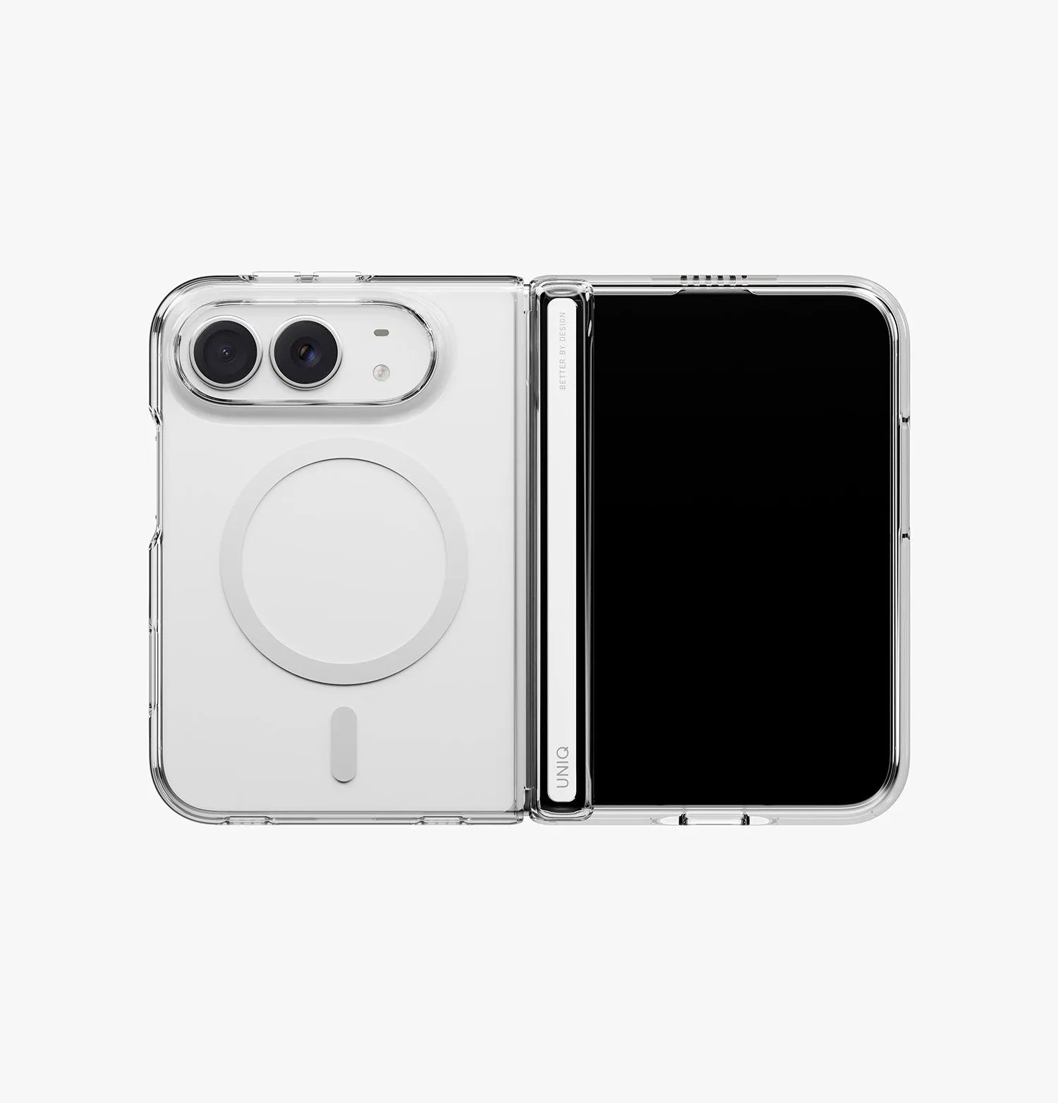 Чехол UNIQ LifePro Xtreme MagClick для iPhone Duo, прозрачный (crystalclear)photo1