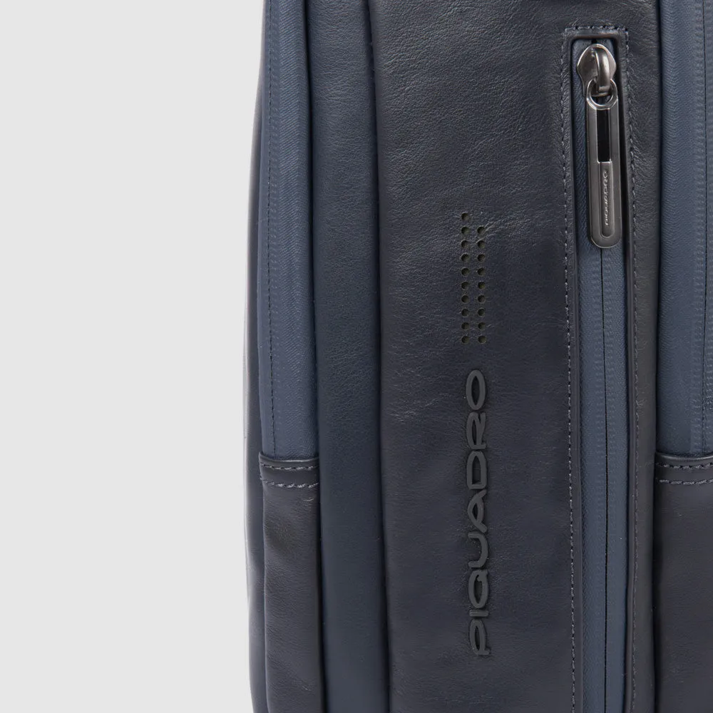 Кожаный рюкзак для ноутбука 15,6" с RFID-защитой Piquadro CA4818UB00/N, чёрныйphoto7