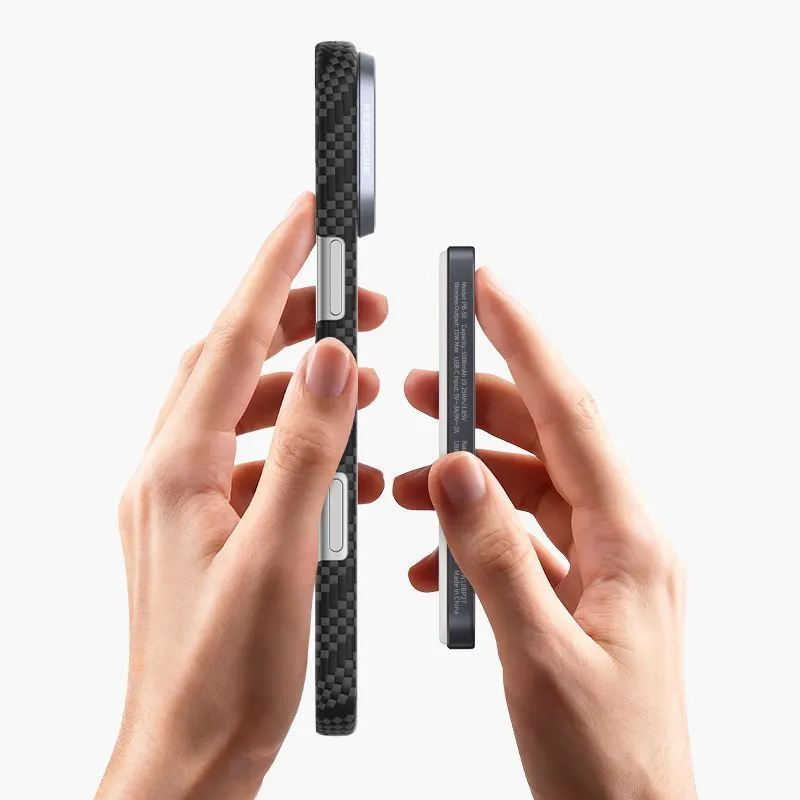 Чехол защитный KEEPHONE KEVLAR ROBIN для iPhone 17 Pro / iPhone 18 Pro, черныйphoto2