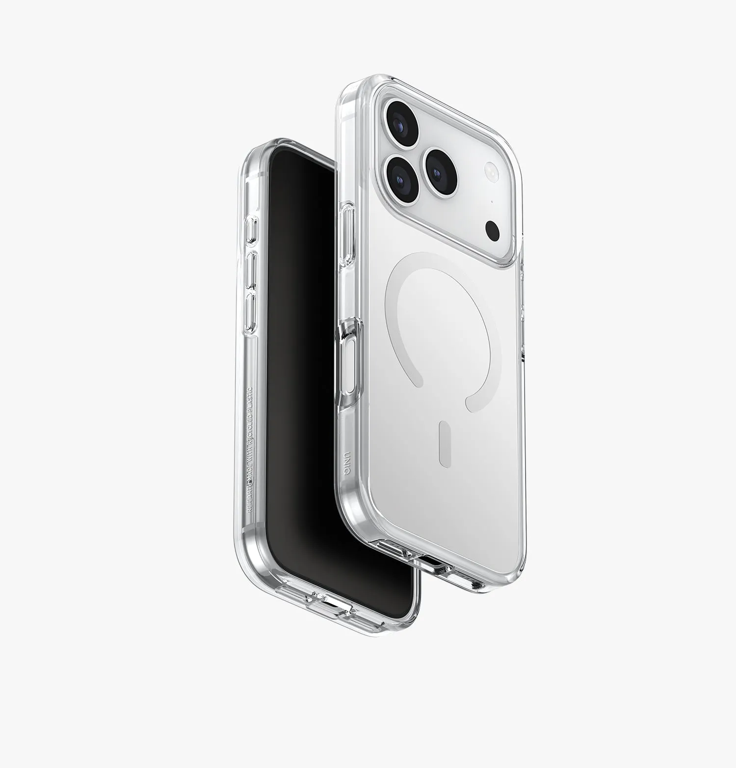 Чехол UNIQ Clario для iPhone 17 Pro, белый (White)photo0