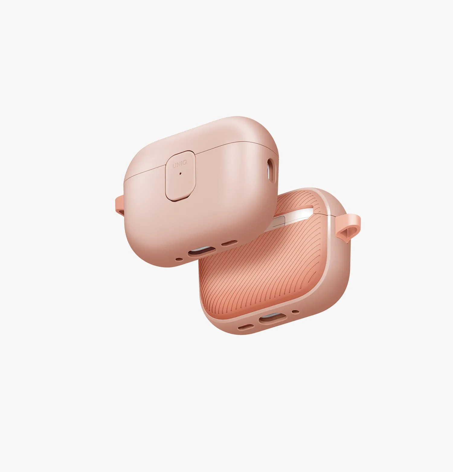Чехол UNIQ Clyde для AirPods Pro (3rd Gen), серый / желтый (Racingyellow Darkgrey)photo5