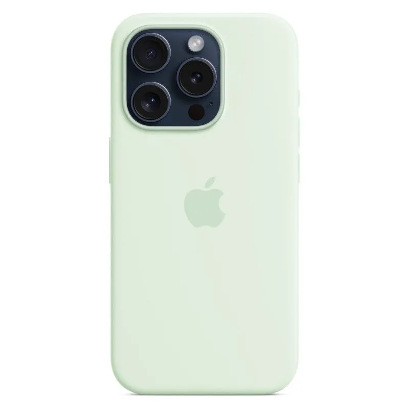 Силиконовый чехол MagSafe для iPhone 15 Pro Мятныйphoto0