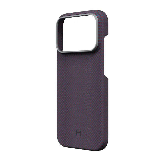 Magssory Aramid Frame Case for iPhone 17 Pro Pixel Redphoto2