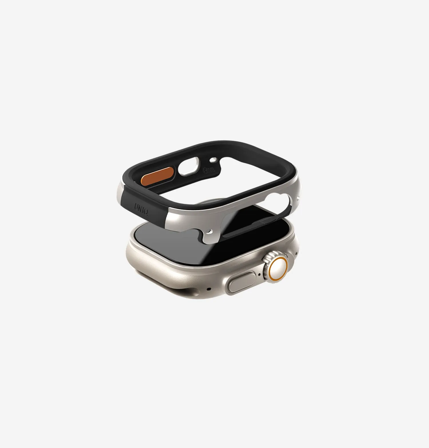 Чехол UNIQ Valencia для Apple Watch 49 мм, серебристый (Silver)photo0