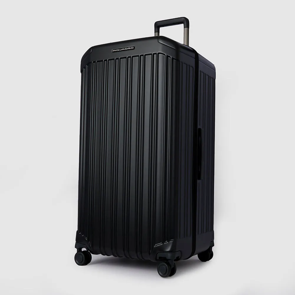 Чемодан на 4 колёсах из поликарбоната с замком TSA Piquadro BV5213PQL/NO, чёрныйphoto1