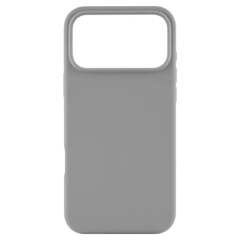 Силиконовый чехол uBear Touch Mag Case для iPhone 18 Pro Max/17 Pro Max Светло-серыйphoto2