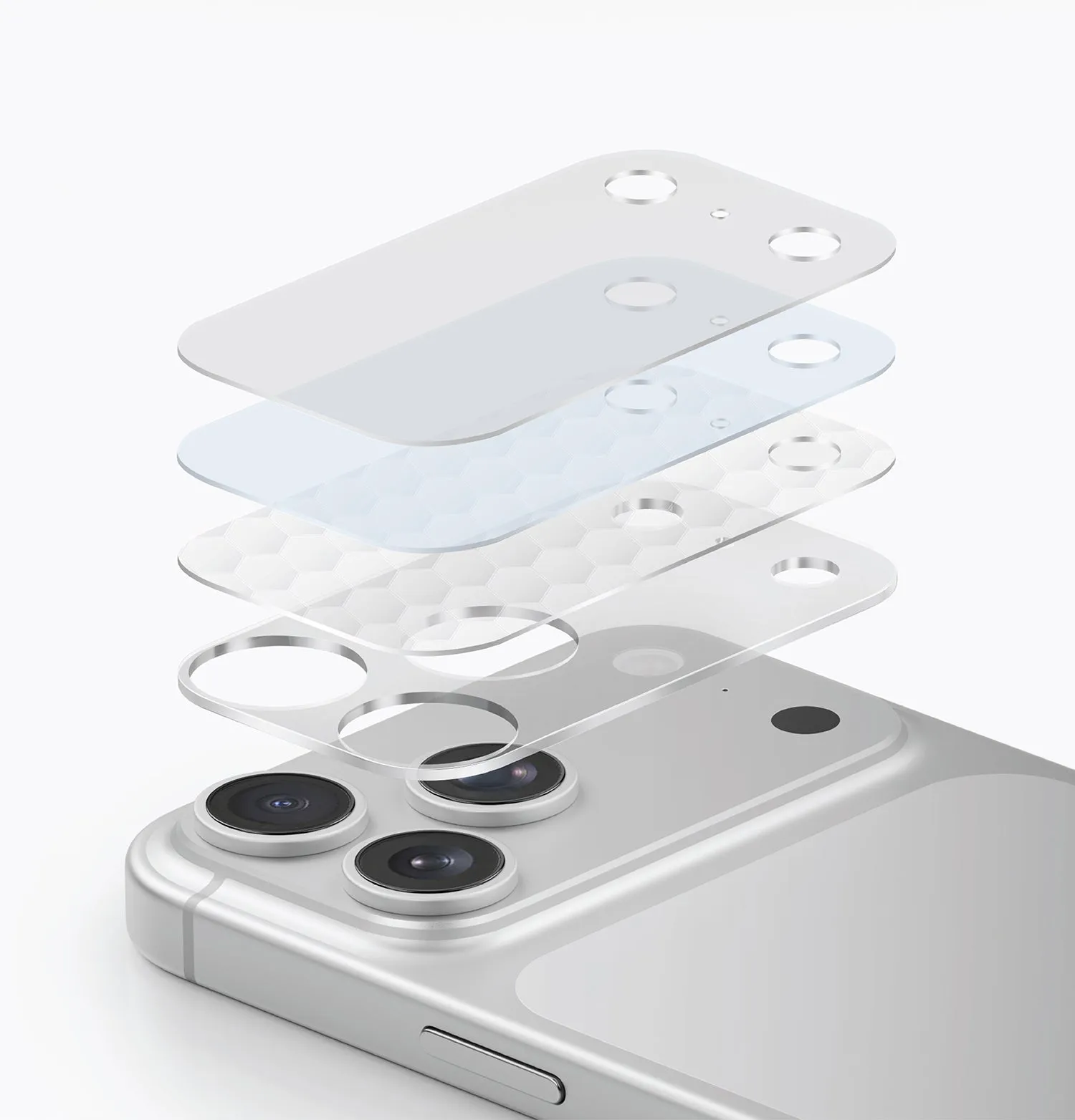 Защита камеры UNIQ Optix AeroShield для iPhone 17 Prophoto2