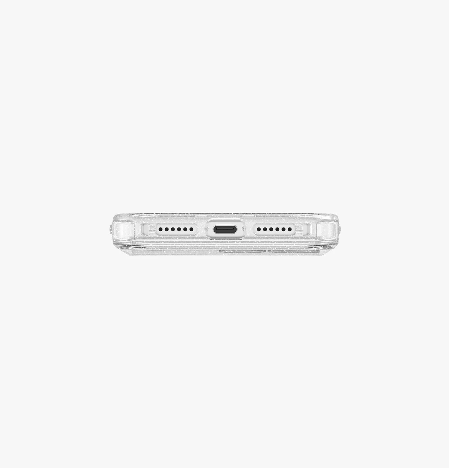 Чехол UNIQ LifePro Xtreme Tinsel для iPhone 17 Pro Max, прозрачный с блестками (Clearglitter)photo4