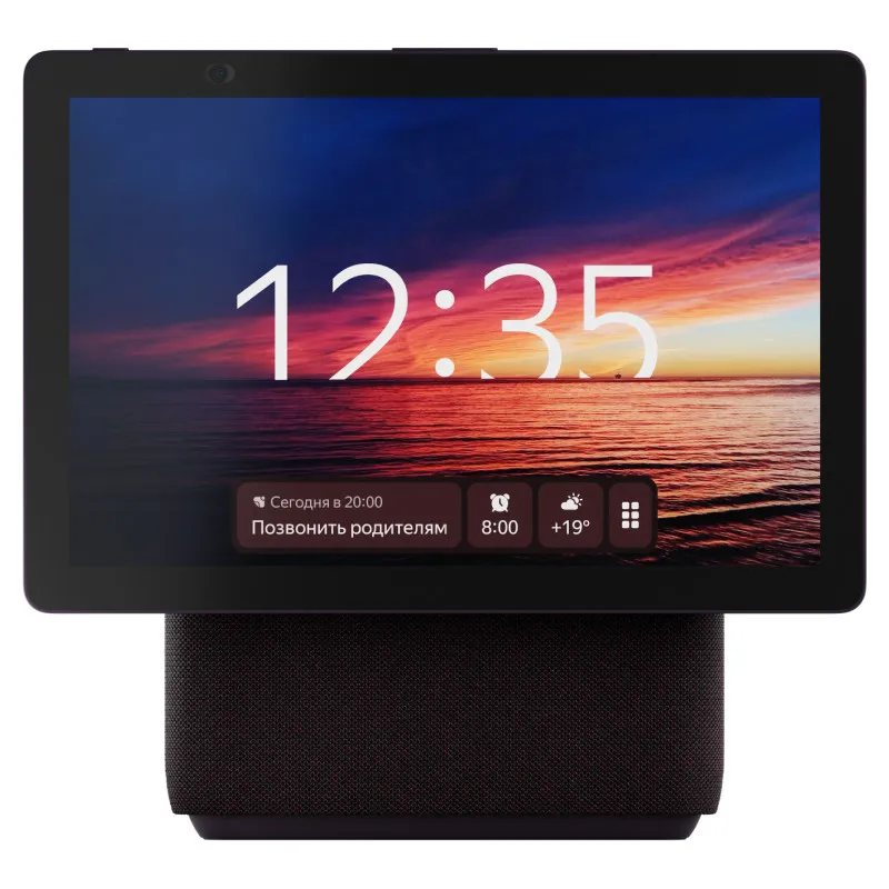 Умная колонка Яндекс Станция Дуо Макс с Алисой, с Zigbee Красныйphoto1