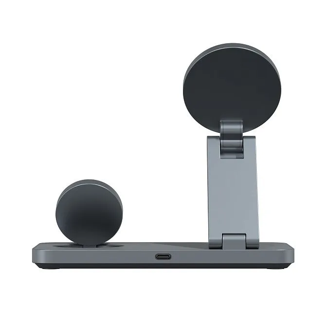 Зарядная станция 3 в 1 Magssory Yoga для Samsung Qi2 Midnightphoto5
