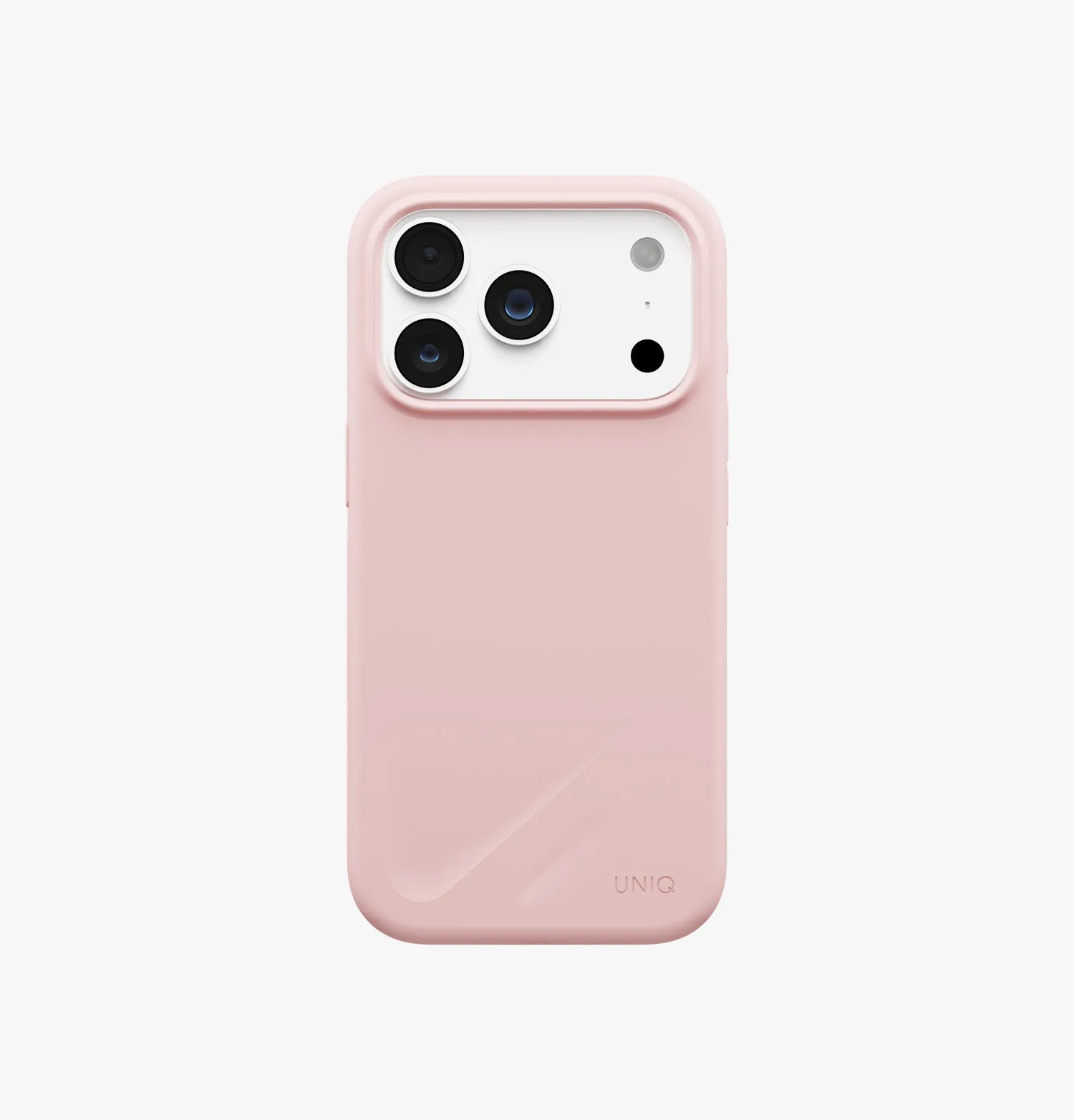 Чехол UNIQ Lino для iPhone 18 Pro, розовый (pale rose)photo1