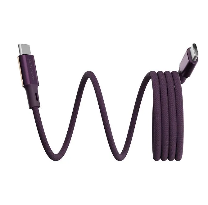 Магнитный кабель Magssory 1.2м 60W Burgundyphoto1