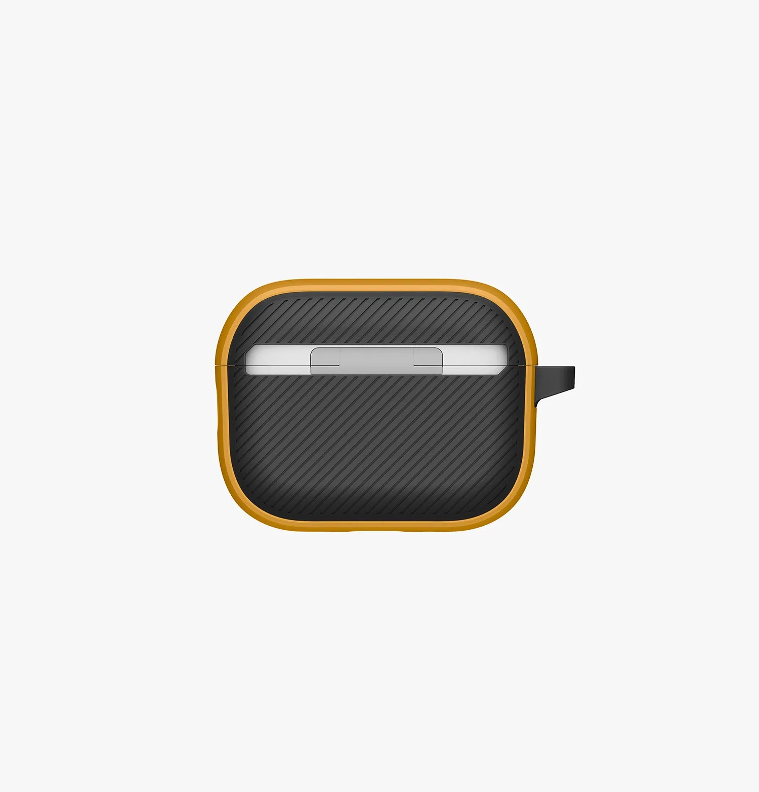 Чехол UNIQ Clyde для AirPods Pro (3rd Gen), серый / желтый (Racingyellow Darkgrey)photo4