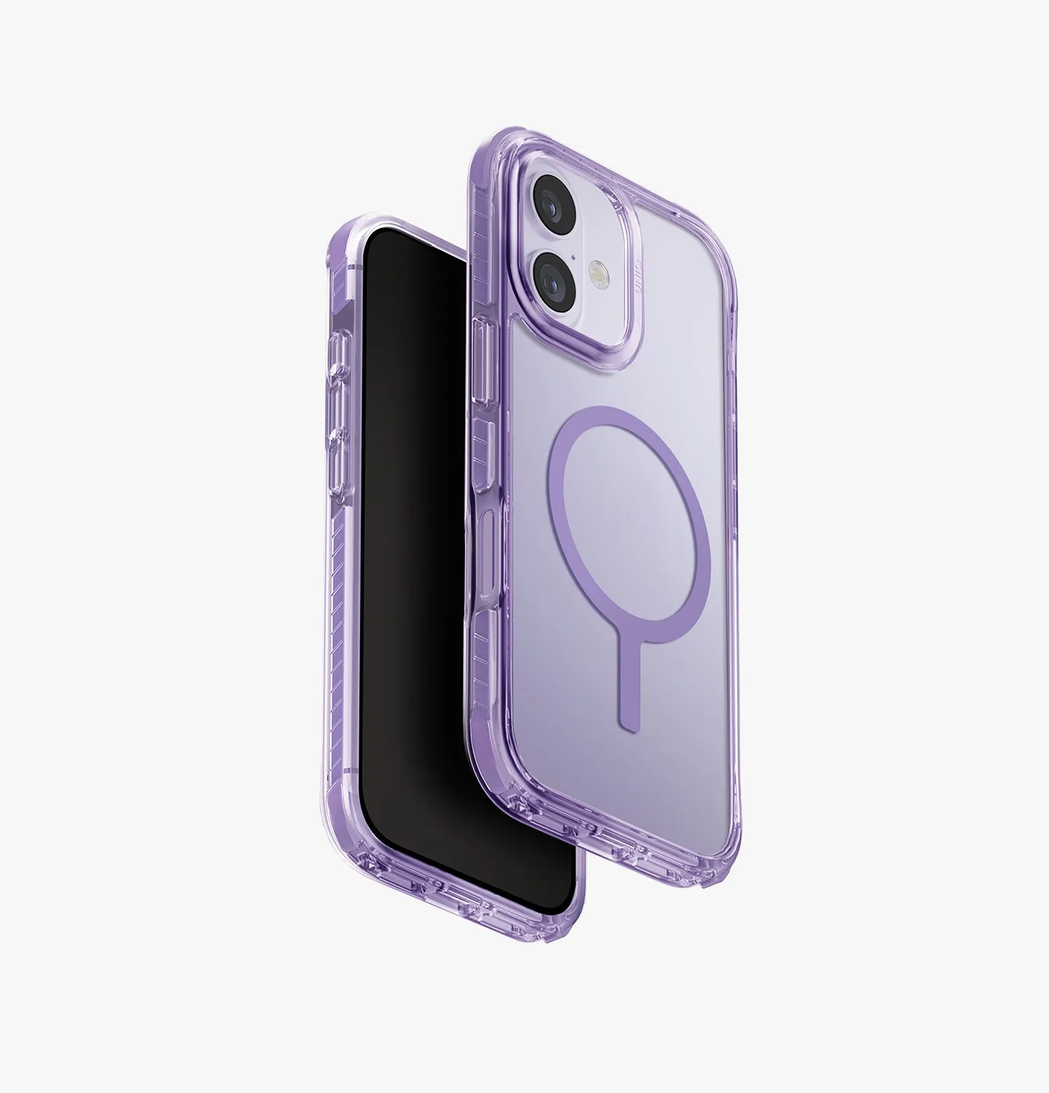 Чехол UNIQ Combat для iPhone 17, фиолетовый (Pale Lilac)photo0