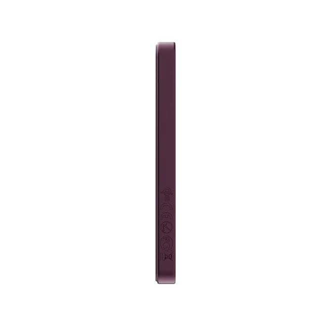 Беспроводной внешний аккумулятор Magssory Grace 5K Signature Edition, с магнитами, с поддержкой Qi2 Burgundyphoto8