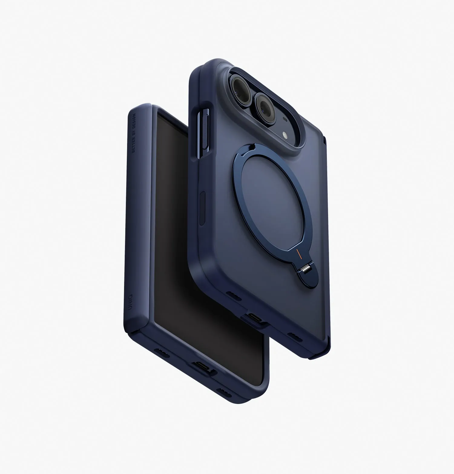 Чехол UNIQ Veren X для iPhone Duo, синий (blue frost)photo0