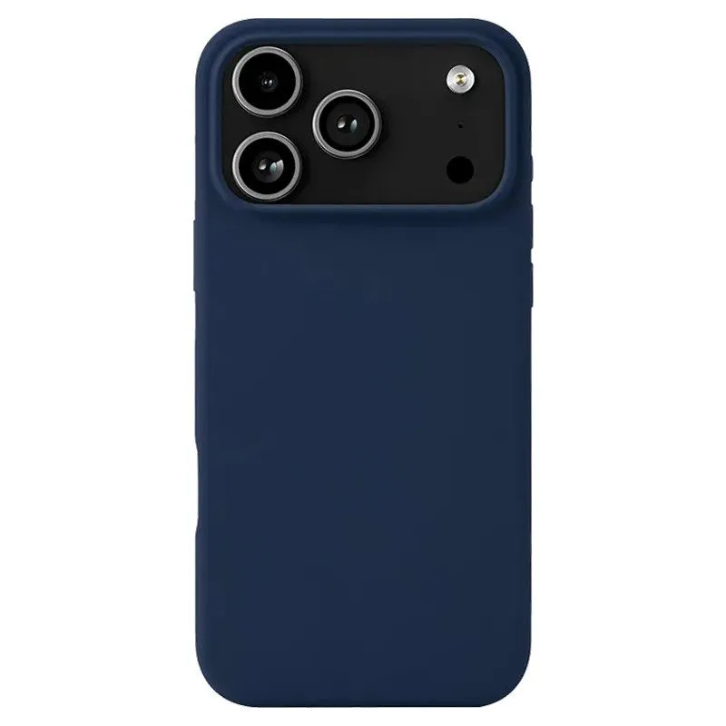 Силиконовый чехол uBear Touch Mag Case для iPhone 18 Pro Max/17 Pro Max Темно-синийphoto0