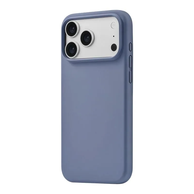 Силиконовый чехол uBear Touch Mag Case для iPhone 18 Pro/17 Pro Лавандово-серыйphoto0