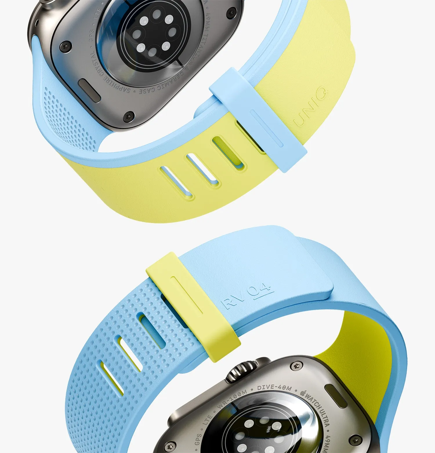 Ремешок UNIQ Revix IV PANTONE Edition для Apple Watch 42/41/40 мм, синий (Terratone Bluesurge)photo5