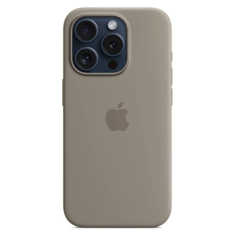 Силиконовый чехол MagSafe для iPhone 15 Pro Глиняныйphoto1