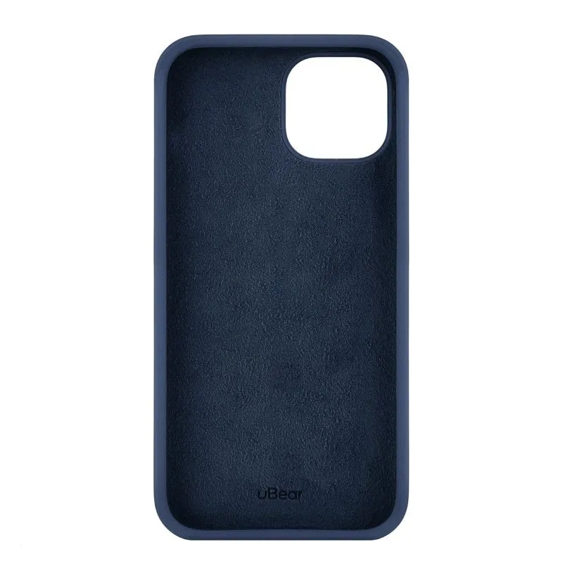Защитный силиконовый чехол uBear Touch Case для iPhone 14 Темно-Синийphoto3