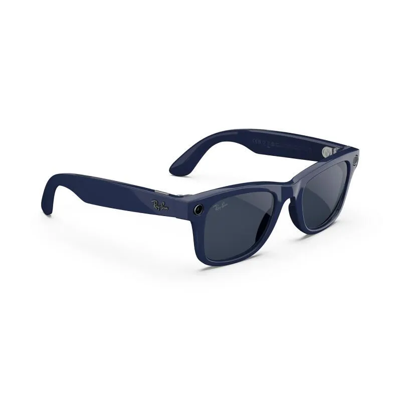 Ray-Ban Wayfarer Gen 2 Синий глянец, линзы-хамелеон Прозрачный/Синий, размер Lphoto2