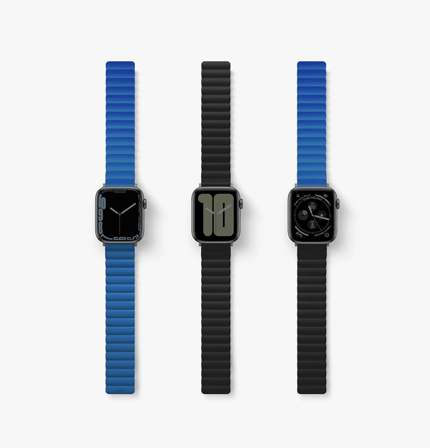 Ремешок UNIQ Revix для Apple Watch 42/41/40 мм, белый / фиолетовый (Lilac White)photo3