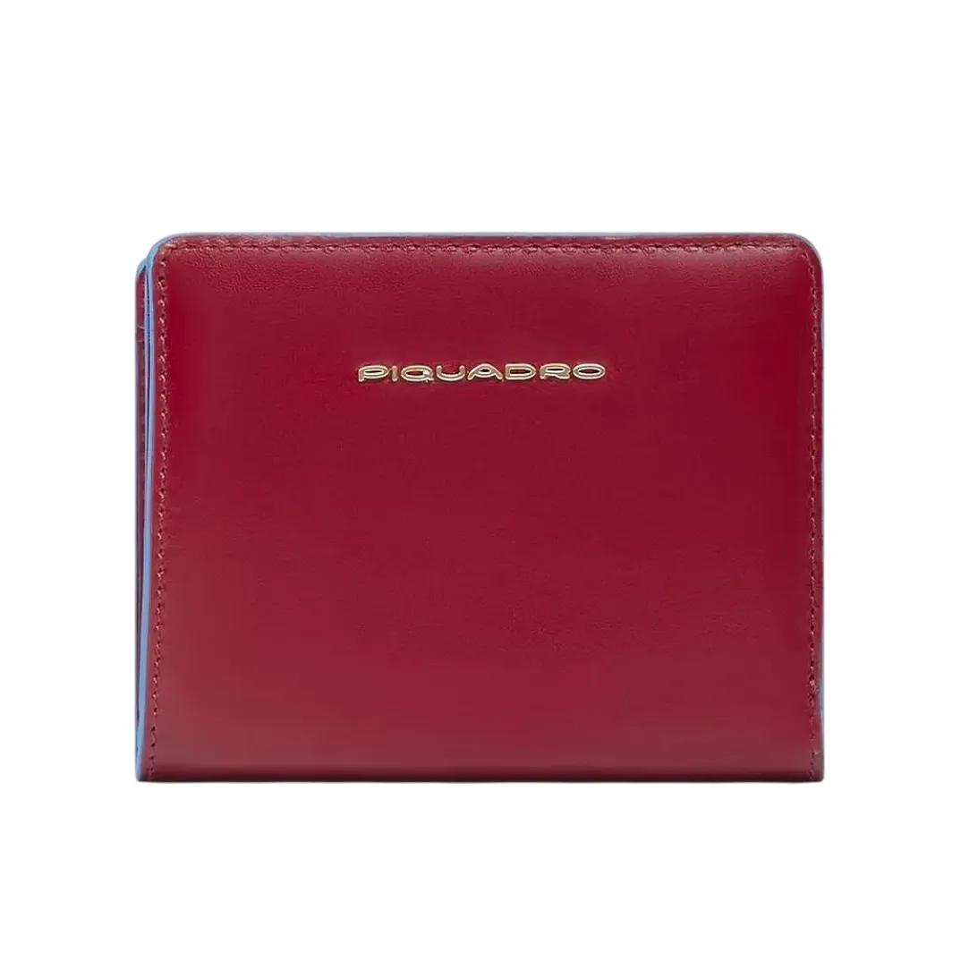 Кошелек женский Piquadro Blue Square PD6660B2R/R, красныйphoto0