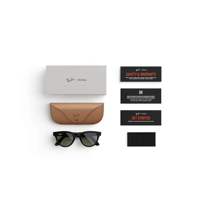 Ray-Ban Headliner Черный глянец, линзы Зеленые, оправа с высокой переносицейphoto3