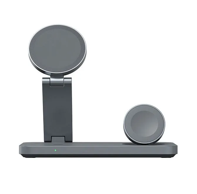 Зарядная станция 3 в 1 Magssory Yoga для Samsung Qi2 Midnightphoto1