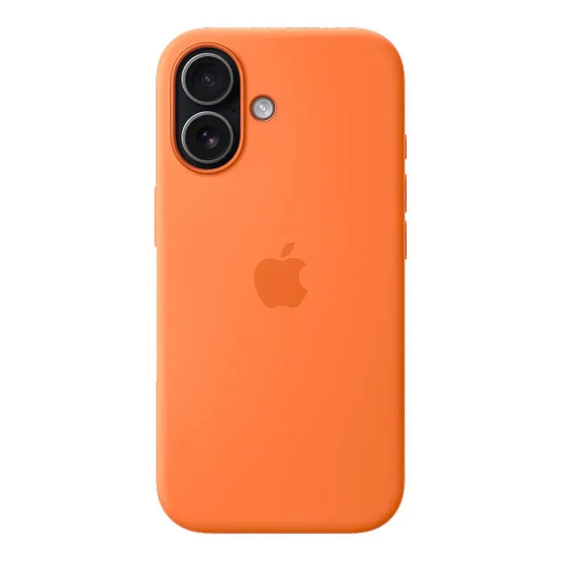 Силиконовый чехол для iPhone 17 (Orange) Оранжевыйphoto1