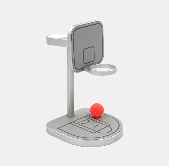 Зарядная станция 3 в 1 Magssory Basketball для Apple Qi2photo0