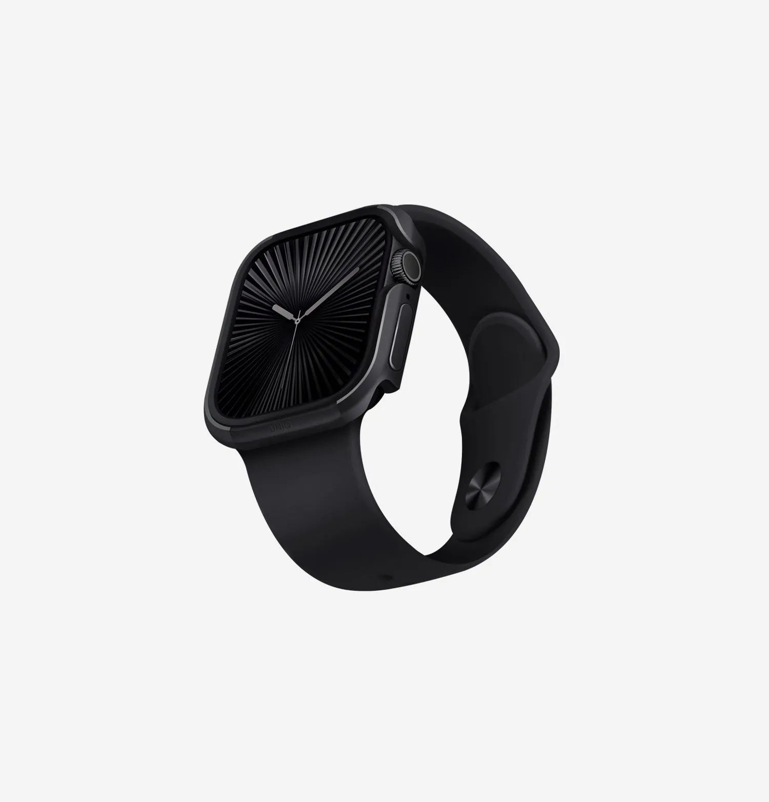 Чехол UNIQ Valencia для Apple Watch 42 мм, черный (Graphite Black)photo5