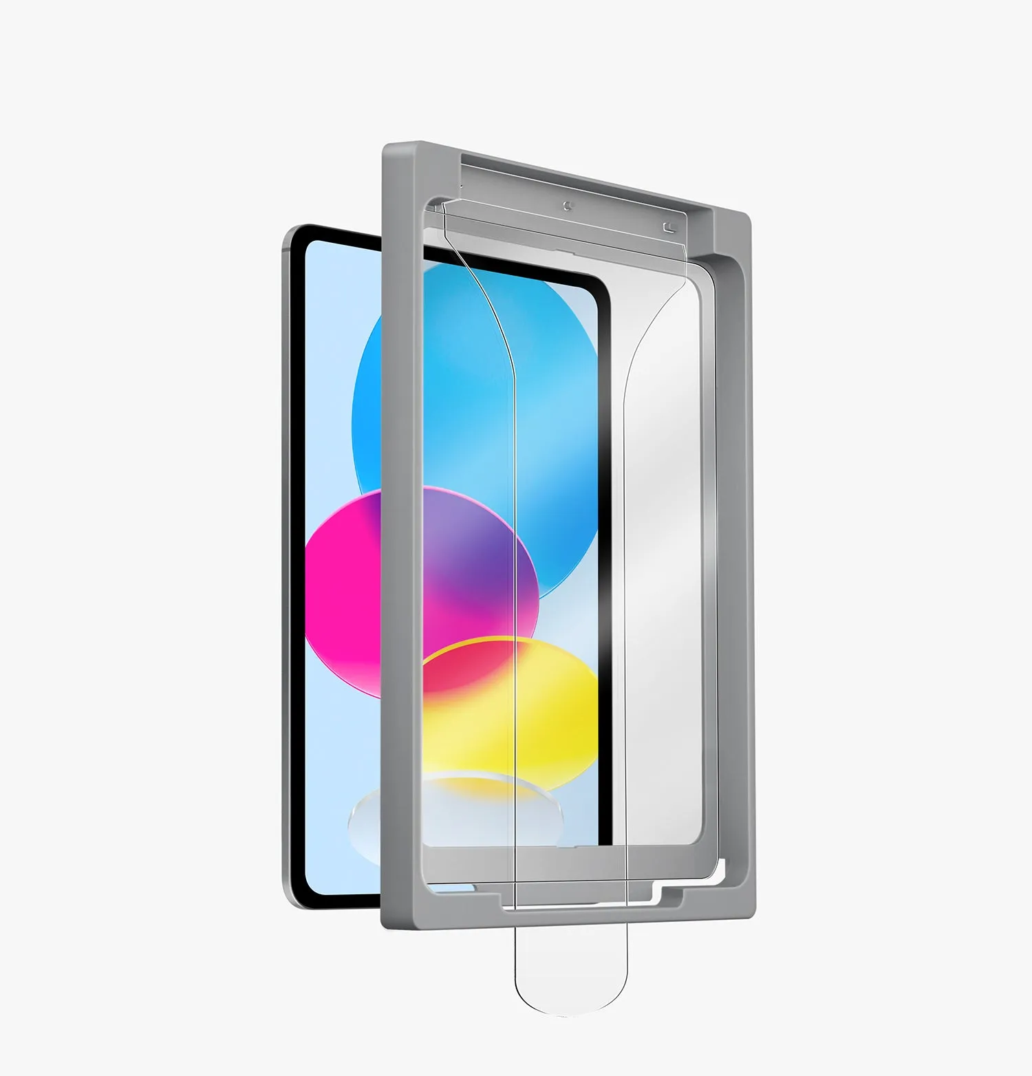 Защитное стекло UNIQ Optix EXOFit™ Clear Glass для iPad 11" A16 (2025) / iPad 10.9" 10th Gen (2022)photo0